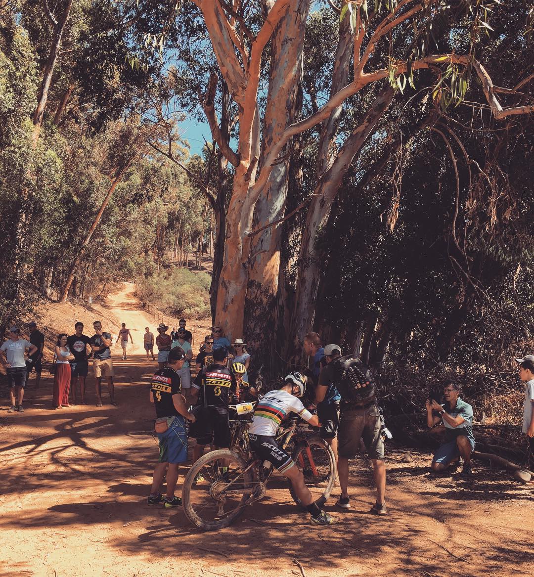 Stellenbosch, South Africa XCO Racing - summer temperatures can be over 40 degrees centigrade.